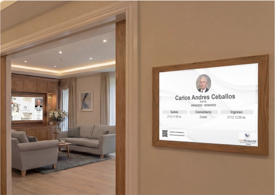 Cartelera de Ingreso para Salas