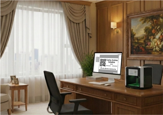 Grabado láser de placas